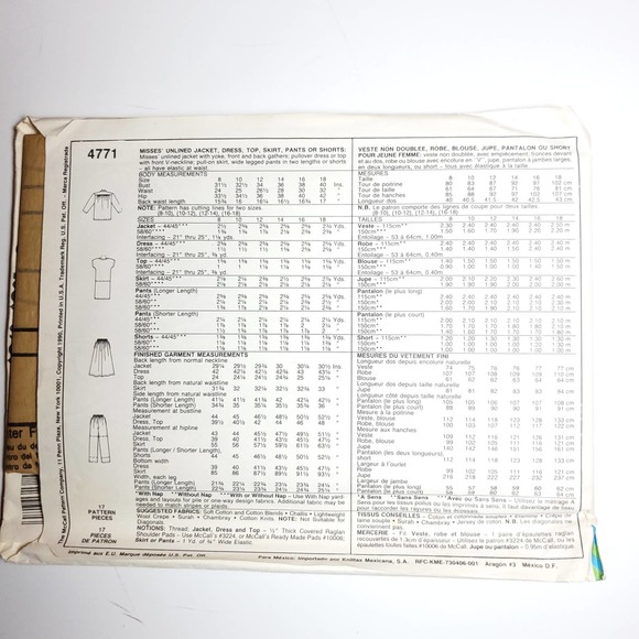 Vintage | Sewing Pattern Womens Outfit - Picture 4 of 5